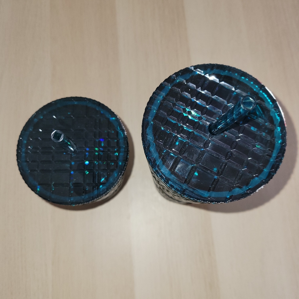 Teal blue starbucks jewel set - Picture 3 of 6
